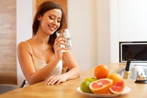 Drink a glass of water before meals weight loss